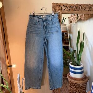 Perfect vintage wideleg jeans from Madewell size 27